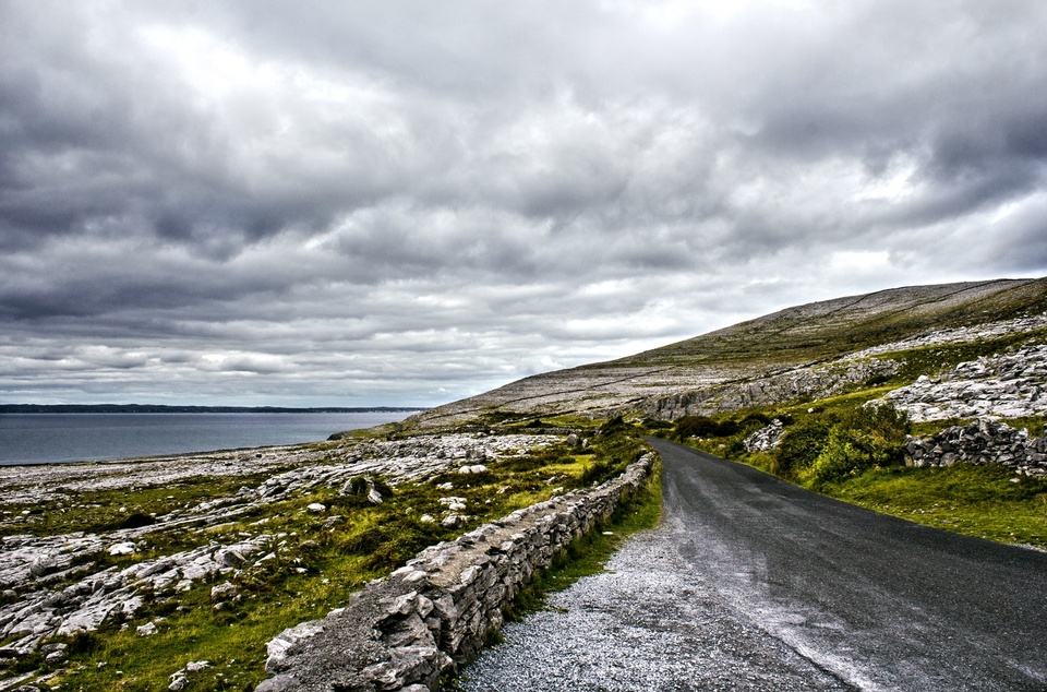 Straße in Irland