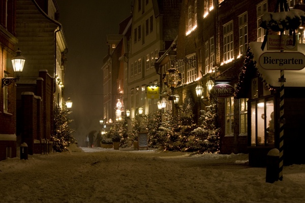Lüneburg im Schnee