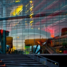 Glasfassade Stadttor Düsseldorf