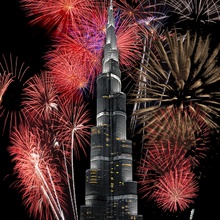 Feuerwerk/Burj Khalifa