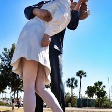 sailor kissed the nurse ( Sarasota)