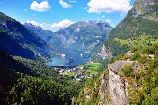 Am Ende des Fjords