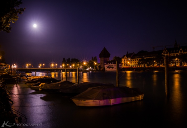 at night - Konstanz - Rhein