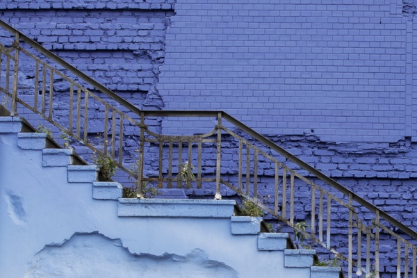 Blue Stairs
