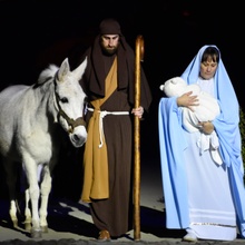 Josef, Maria und Jesus
