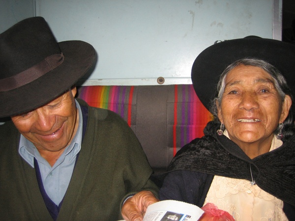 Im Zug in Peru