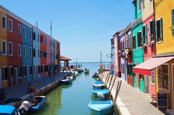 Venedig Burano Insel