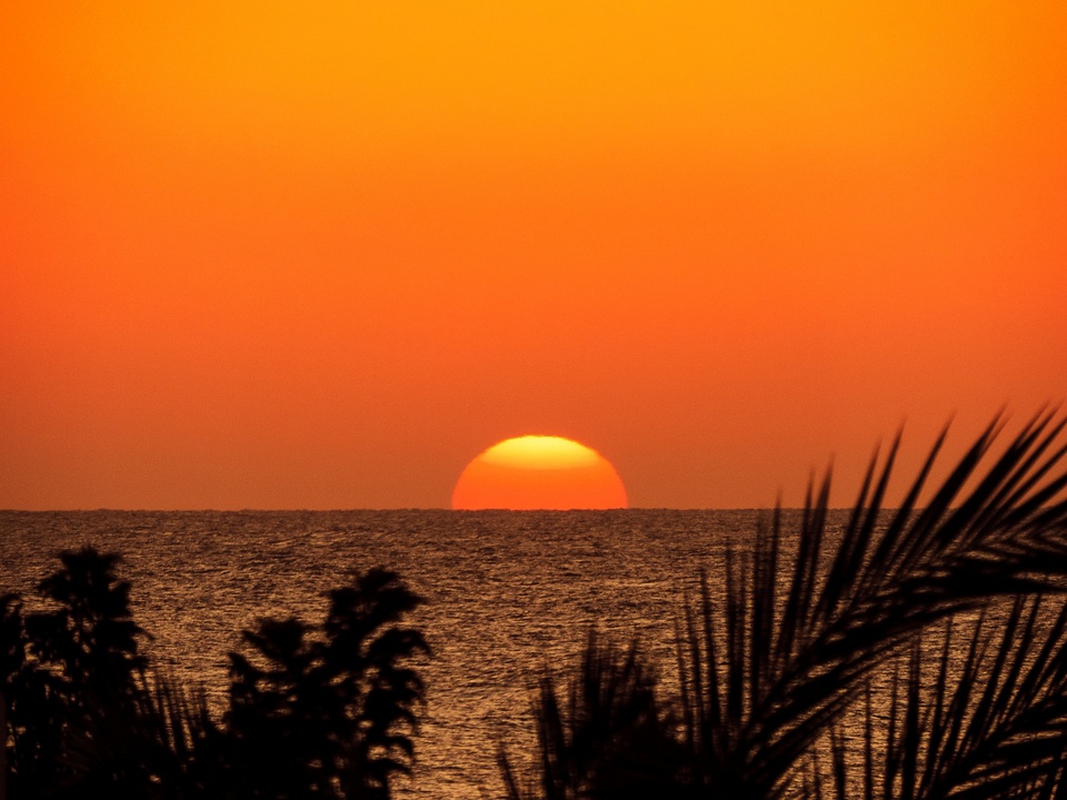 Sonnenaufgang in Ägypten