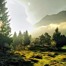 Landschaft bei Garmisch-Partenkirchen