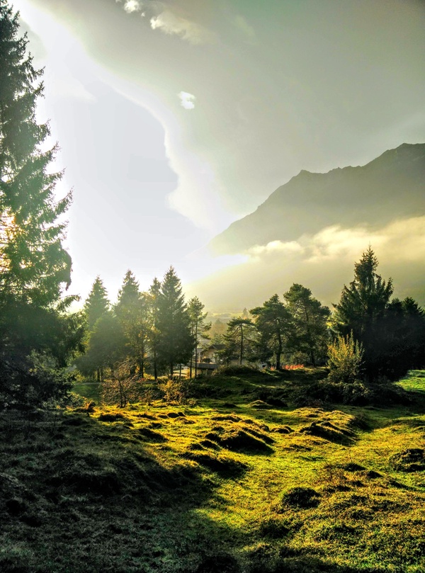 Landschaft bei Garmisch-Partenkirchen