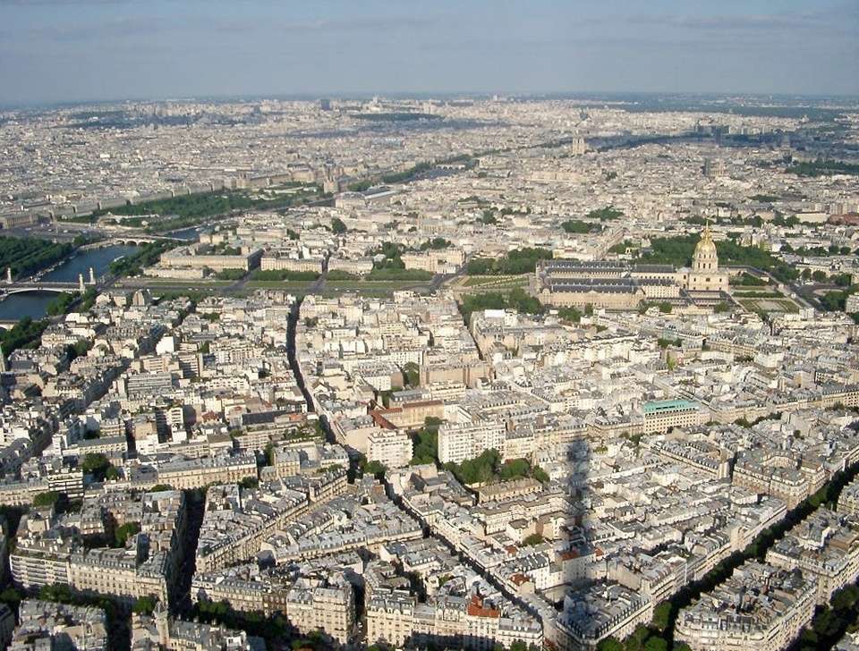 Paris vom Eifelturm