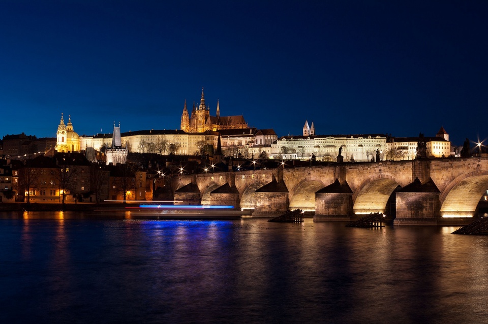 Karlsbrücke und Prager Schloss
