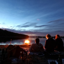 Sommerabend am Kulkwitzer See