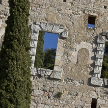Burg mit Durchblick