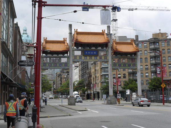 Eingang ins Chinatown in Vancouver